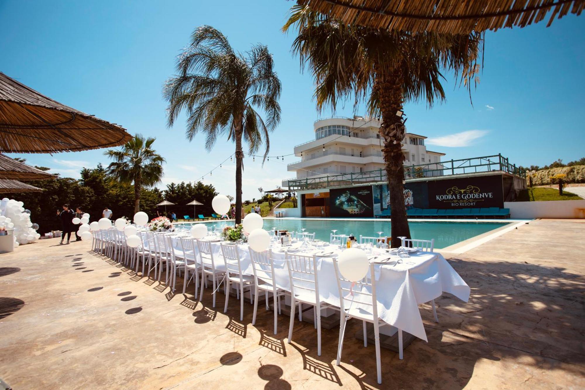 Kodra E Godenve Hotel Vile-Ballaj Buitenkant foto